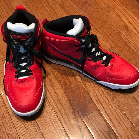 Jordan Other - Men’s Nike Air Flight Falcon Sneakers Sz 14 Red